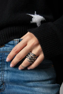 Bijoux^Zadig & Voltaire Bague Double Serpent