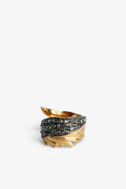 Bijoux^Zadig & Voltaire Bague Plume De Roche