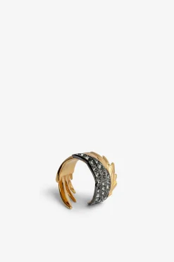 Bijoux^Zadig & Voltaire Bague Plume De Roche
