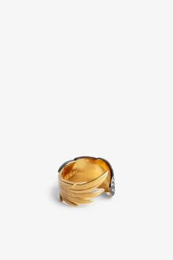 Bijoux^Zadig & Voltaire Bague Plume De Roche