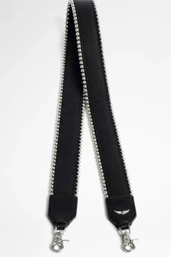 Sangles Et Accessoires^Zadig & Voltaire Bandoulière Passepoilee A Clous
