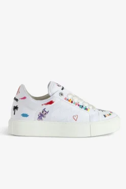 Formateurs^Zadig & Voltaire Baskets Basses Epaisses La Flash Zv1747