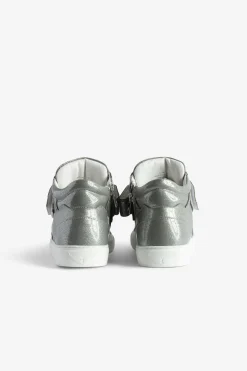 Formateurs^Zadig & Voltaire Baskets Brevetees Zv1747 Mid Flash Infinity