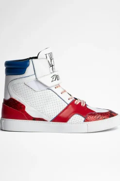 Chaussures^Zadig & Voltaire Baskets En Metal A Flash Eleve Zv1747