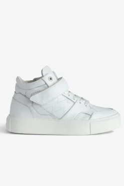 Formateurs^Zadig & Voltaire Baskets Mi-Hautes Epaisses Flash Zv1747