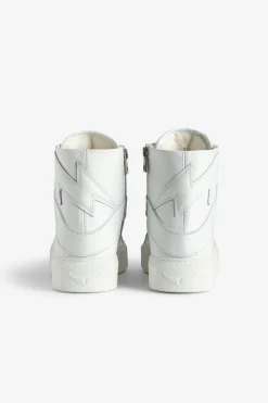 Formateurs^Zadig & Voltaire Baskets Montantes A Plateforme Zv1747 High Flash