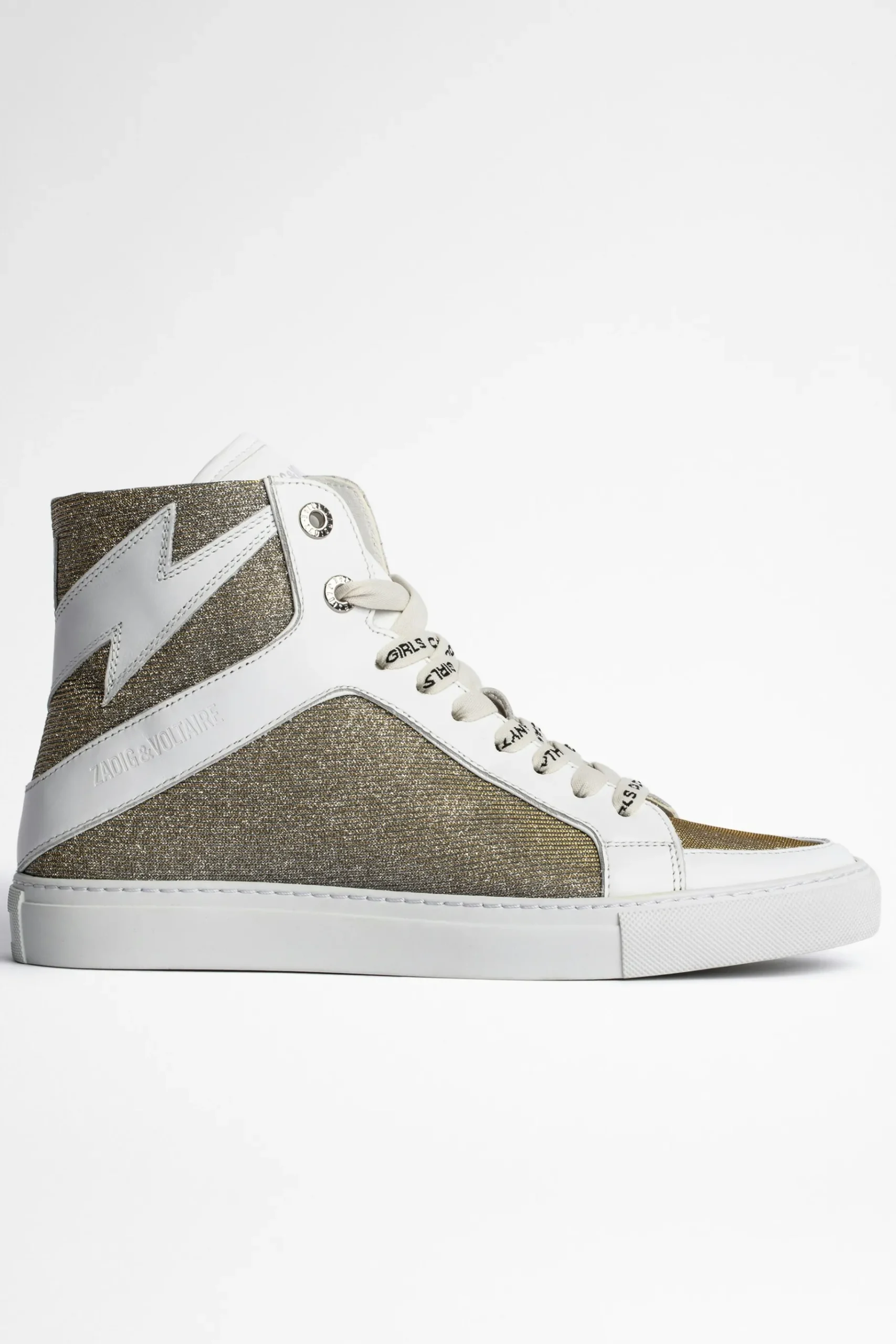 Formateurs^Zadig & Voltaire Baskets Montantes Zv1747 High Flash