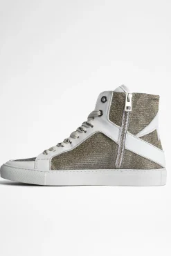 Formateurs^Zadig & Voltaire Baskets Montantes Zv1747 High Flash
