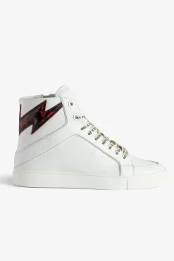 Formateurs^Zadig & Voltaire Baskets Montantes Zv1747 High Flash