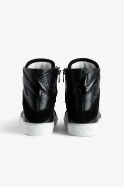 Formateurs^Zadig & Voltaire Baskets Montantes Zv1747 High Flash