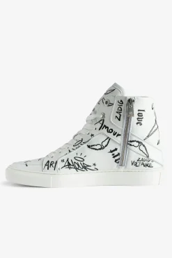 Formateurs^Zadig & Voltaire Baskets Montantes Zv1747 High Flash