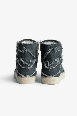 Formateurs^Zadig & Voltaire Baskets Montantes Zv1747 High Flash