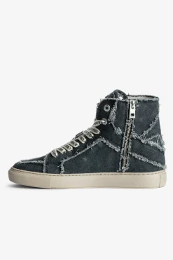 Formateurs^Zadig & Voltaire Baskets Montantes Zv1747 High Flash