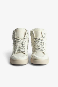 Formateurs^Zadig & Voltaire Baskets Montantes Zv1747 High Flash