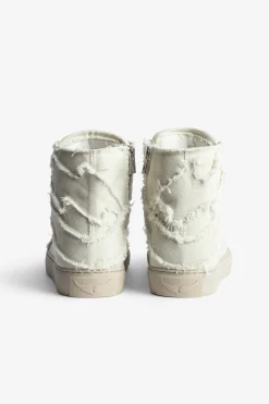 Formateurs^Zadig & Voltaire Baskets Montantes Zv1747 High Flash