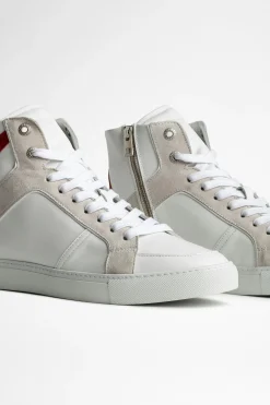 Chaussures^Zadig & Voltaire Baskets Zv1747 High Flash