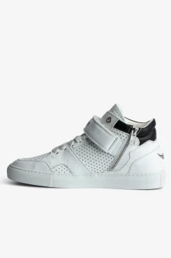 Formateurs^Zadig & Voltaire Baskets Zv1747 Mid Flash
