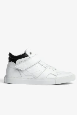 Formateurs^Zadig & Voltaire Baskets Zv1747 Mid Flash
