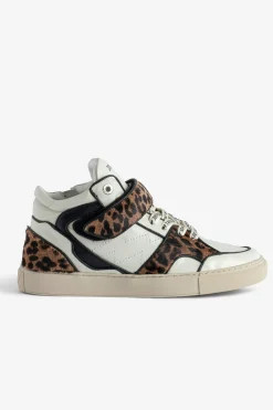 Formateurs^Zadig & Voltaire Baskets Zv1747 Mid Flash