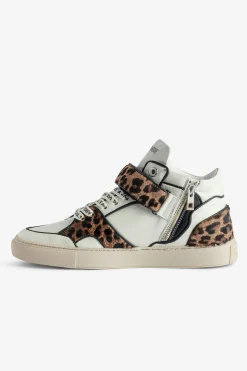 Formateurs^Zadig & Voltaire Baskets Zv1747 Mid Flash