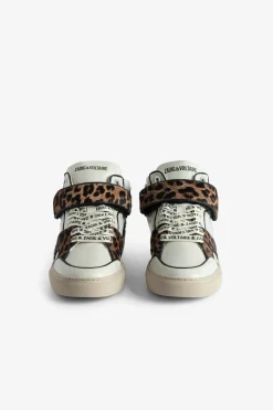 Formateurs^Zadig & Voltaire Baskets Zv1747 Mid Flash