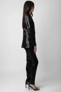Costumes^Zadig & Voltaire Blazer A Sequins Vive