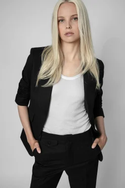 Vestes^Zadig & Voltaire Blazer En Babardine Date