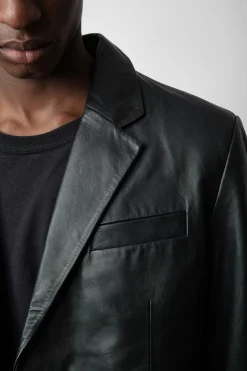 Manteaux Et Vestes^Zadig & Voltaire Blazer En Cuir Valfried
