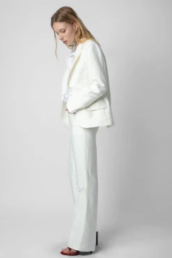 Vestes^Zadig & Voltaire Blazer En Lin Vow