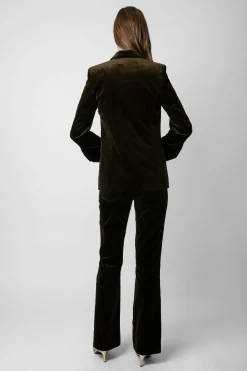 Vestes^Zadig & Voltaire Blazer En Velours Visko