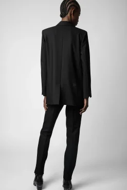 Costumes^Zadig & Voltaire Blazer Etoile Strass Viva