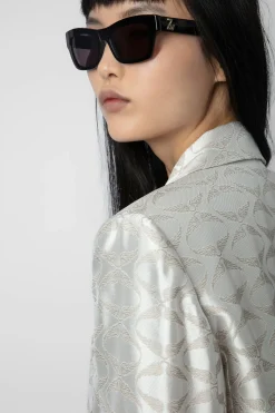 Costumes^Zadig & Voltaire Blazer Jacquard Ailes Vicka