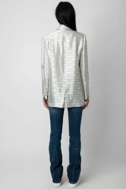Costumes^Zadig & Voltaire Blazer Jacquard Ailes Vicka