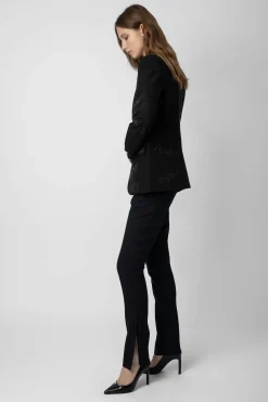 Unisexe^Zadig & Voltaire Blazer Vanille A Strass