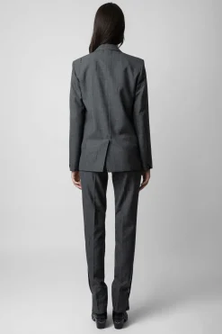 Costumes^Zadig & Voltaire Blazer Vanille Zadig