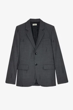 Costumes^Zadig & Voltaire Blazer Vanille Zadig