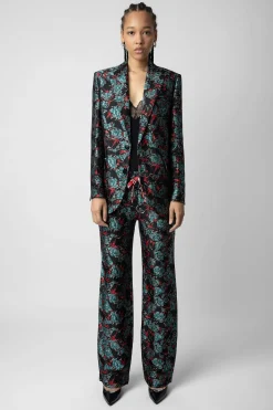 Costumes^Zadig & Voltaire Blazer Vegy Thunder En Jacquard