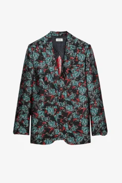 Costumes^Zadig & Voltaire Blazer Vegy Thunder En Jacquard