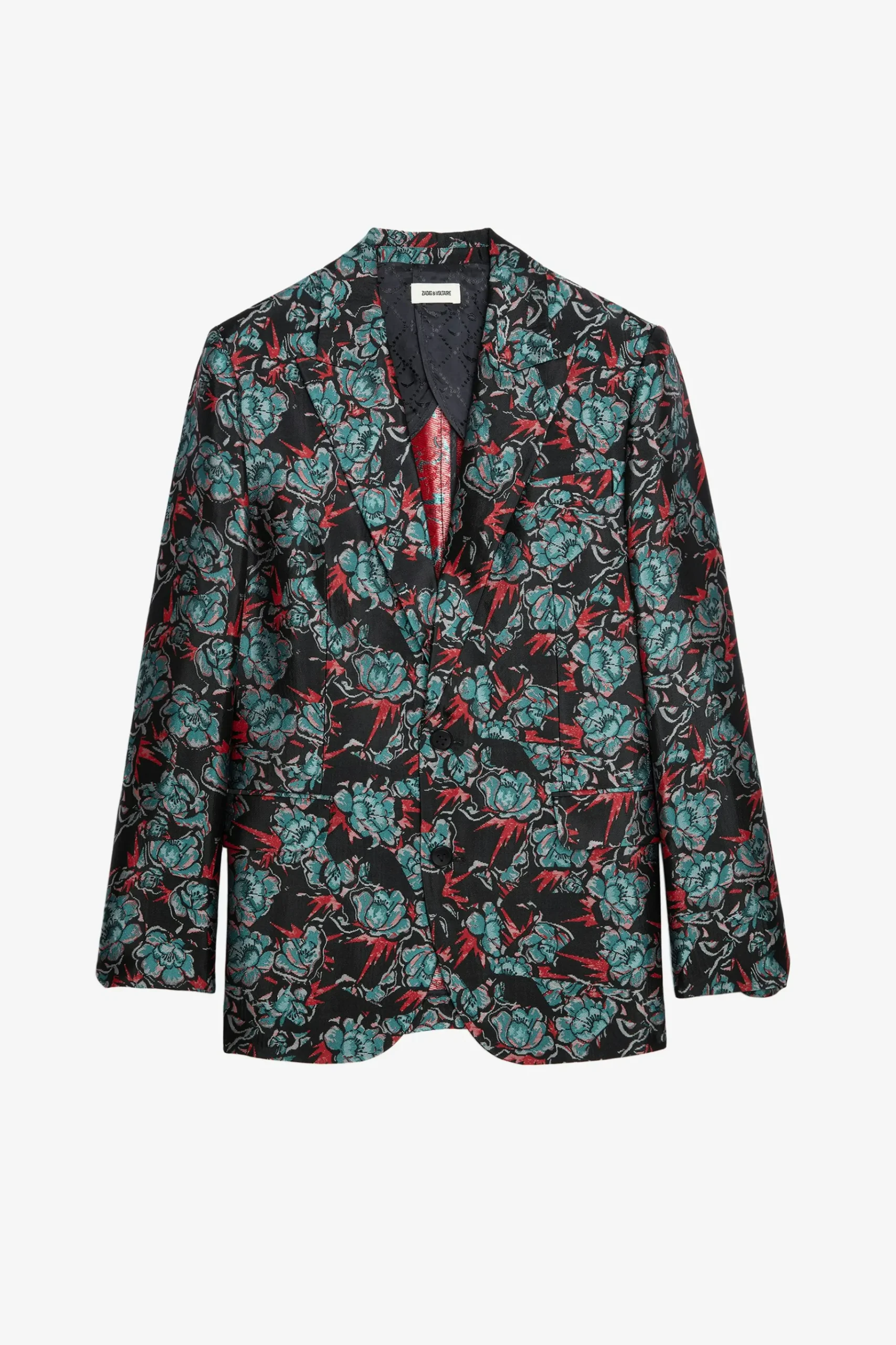 Costumes^Zadig & Voltaire Blazer Vegy Thunder En Jacquard