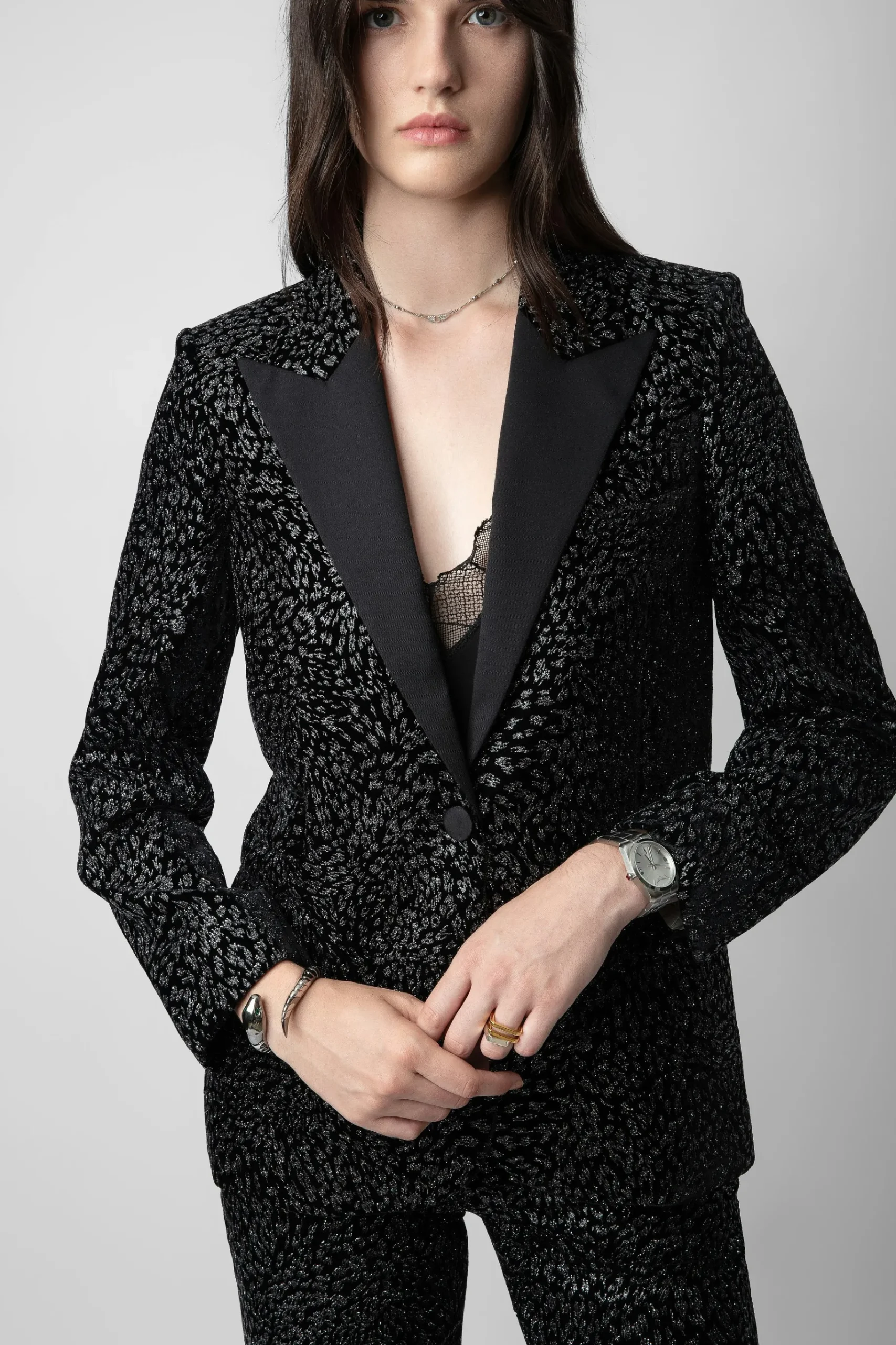 Costumes^Zadig & Voltaire Blazer Venus En Velours