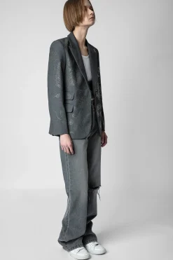 Vestes^Zadig & Voltaire Blazer Venus Strass