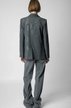 Vestes^Zadig & Voltaire Blazer Venus Strass