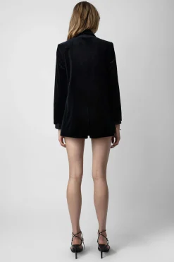 Costumes^Zadig & Voltaire Blazer Viva En Velours