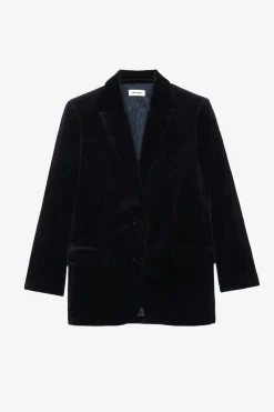 Costumes^Zadig & Voltaire Blazer Viva En Velours