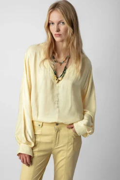 Chemises Et Hauts^Zadig & Voltaire Blouse En Satin Tonastir