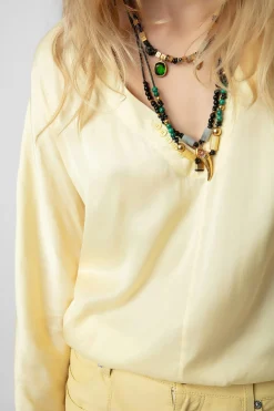 Chemises Et Hauts^Zadig & Voltaire Blouse En Satin Tonastir