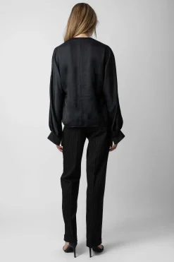 Chemises Et Hauts^Zadig & Voltaire Blouse En Satin Tonastir