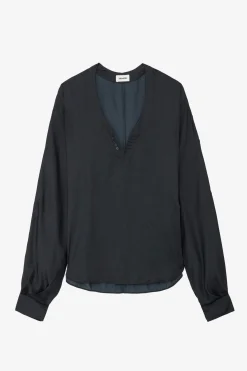Chemises Et Hauts^Zadig & Voltaire Blouse En Satin Tonastir