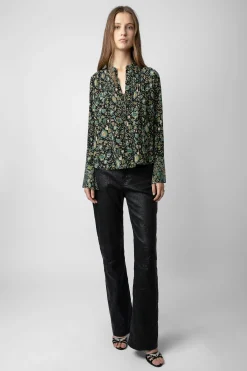 Chemises Et Hauts^Zadig & Voltaire Blouse Taika En Soie A Strass