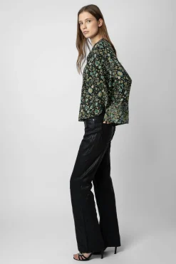 Chemises Et Hauts^Zadig & Voltaire Blouse Taika En Soie A Strass